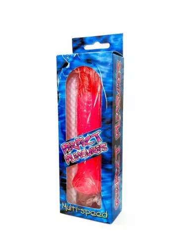 Jelly Anal Slim Jim Vibrátor Pink Realisztikus vibrátorok Seven Creations
