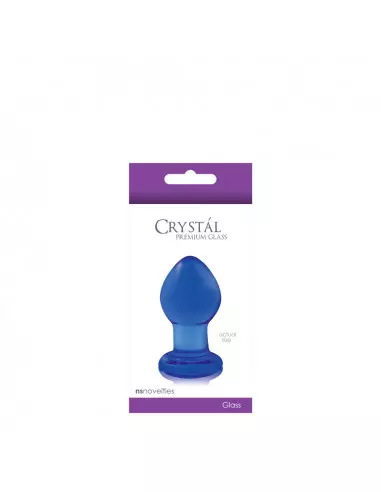 Crystal Small Blue Fenékdugó Fenékdugók NS Toys