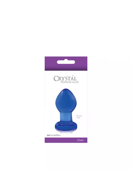 Crystal Small Blue Fenékdugó Fenékdugók NS Toys