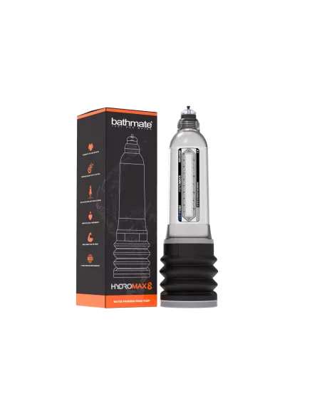 HYDROMAX8 - Clear Péniszpumpa Pumpák Bathmate