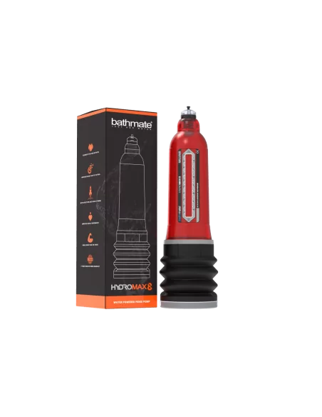 HYDROMAX8 - Red Péniszpumpa Pumpák Bathmate