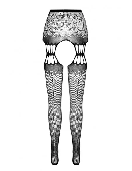 Harisnya S027 Black Harisnyák - Harisnyatartók Passion