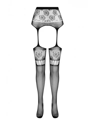 Harisnya S030 Black Harisnyák - Harisnyatartók Passion