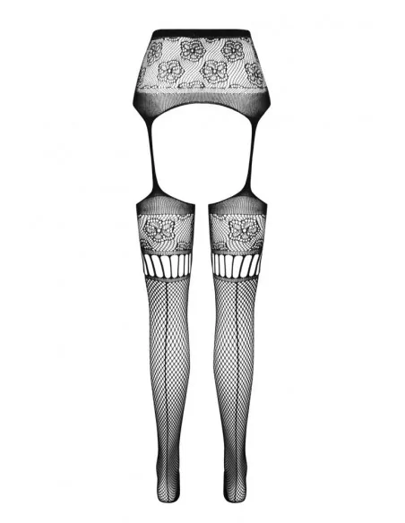 Harisnya S030 Black Harisnyák - Harisnyatartók Passion