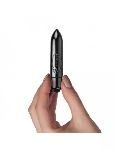 RO-80 mm Gun Metal Vibrátor Mini vibrátorok és tojások Rocks-Off