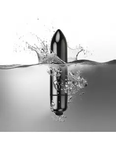 RO-80 mm Gun Metal Vibrátor Mini vibrátorok és tojások Rocks-Off 2