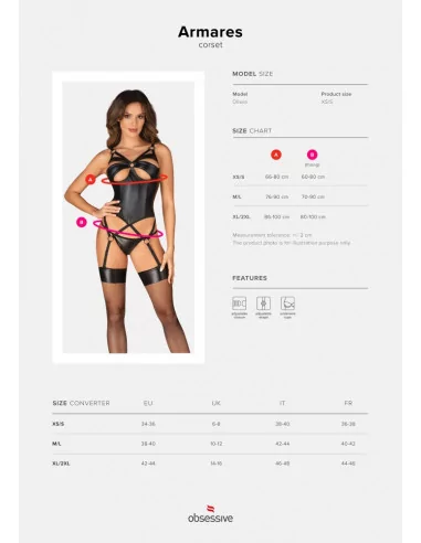 Armares Fűző Tangával M/L Fűzők és Korszázsok Obsessive