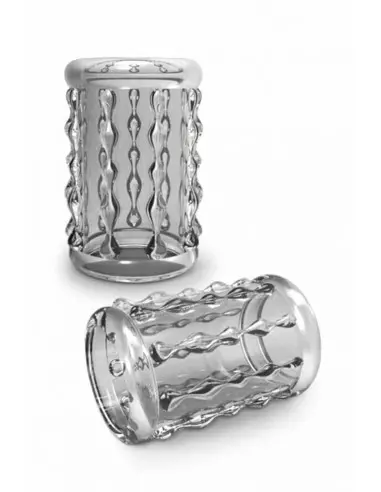 Stay Hard Cock Sleeve 04 Clear Péniszgyűrű Péniszgyűrűk - Mandzsetták Blush