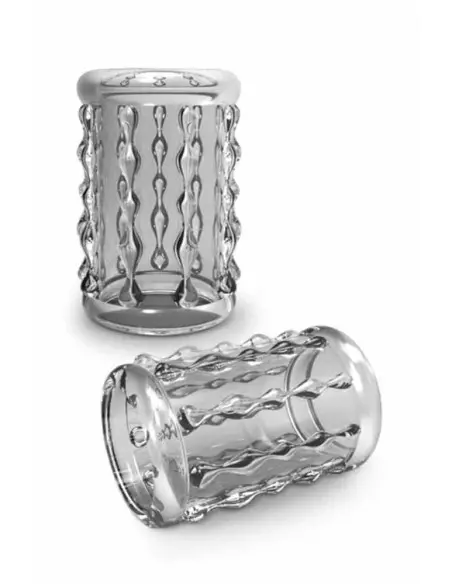 Stay Hard Cock Sleeve 04 Clear Péniszgyűrű Péniszgyűrűk - Mandzsetták Blush