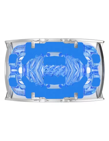 Quickshot Turbo Blue Ice Maszturbátor Férfi maszturbátorok Fleshlight