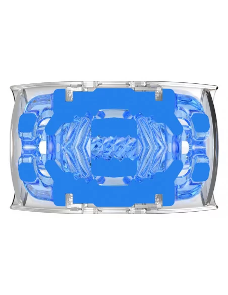 Quickshot Turbo Blue Ice Maszturbátor Férfi maszturbátorok Fleshlight