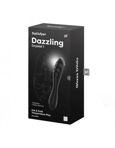 Dazzling Crystal 1 Black Dildó Dongok - Dildók Satisfyer