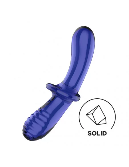 Double Crystal Light Blue Dildó Dongok - Dildók Satisfyer Double Crystal Light Blue Dildó Dongok - Dildók Satisfyer