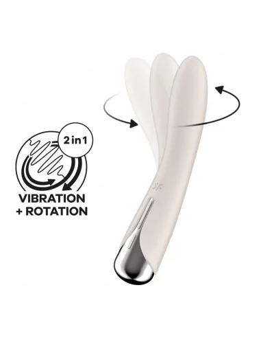 Spinning Vibe 1 beige Vibrátor Nonfiguratív vibrátorok Satisfyer