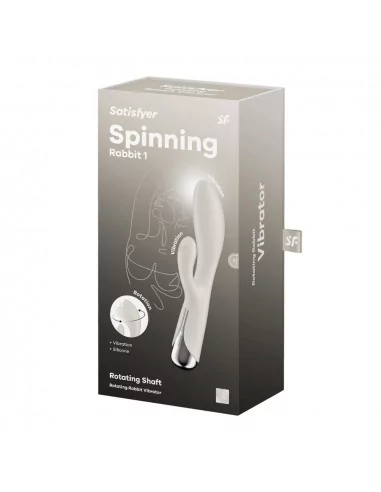 Spinning Rabbit 1 Beige Vibrátor Nonfiguratív vibrátorok Satisfyer