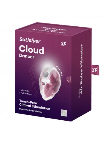 Cloud Dancer Red Print Csiklóizgató Csiklóizgatók Satisfyer