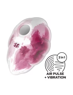 Cloud Dancer Red Print Csiklóizgató Csiklóizgatók Satisfyer 2