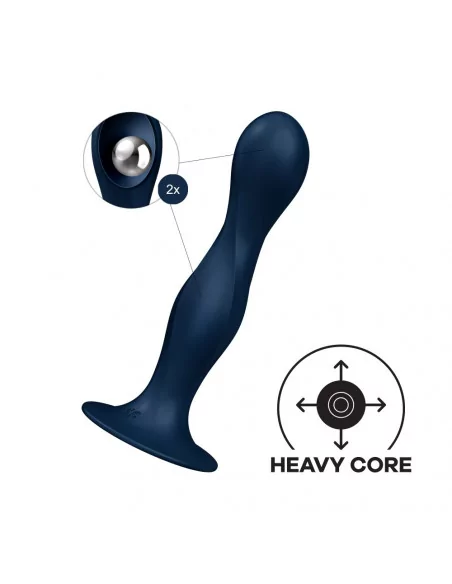 Double Ball-R Dark Blue Dildó Dongok - Dildók Satisfyer