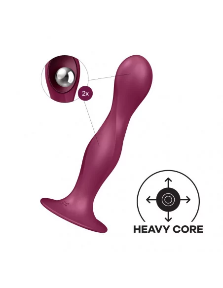 Double Ball-R Red Dildó Dongok - Dildók Satisfyer Double Ball-R Red Dildó Dongok - Dildók Satisfyer