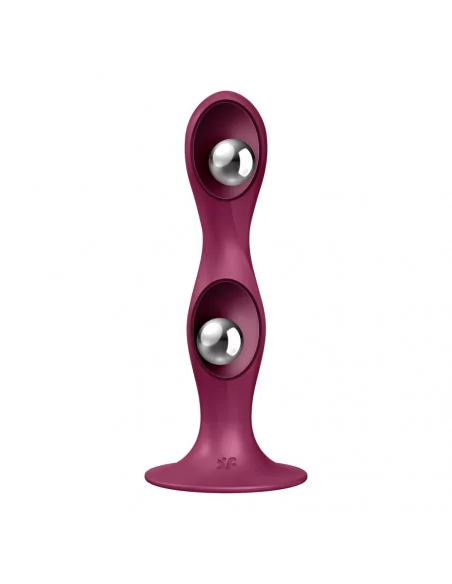 Double Ball-R Red Dildó Dongok - Dildók Satisfyer Double Ball-R Red Dildó Dongok - Dildók Satisfyer