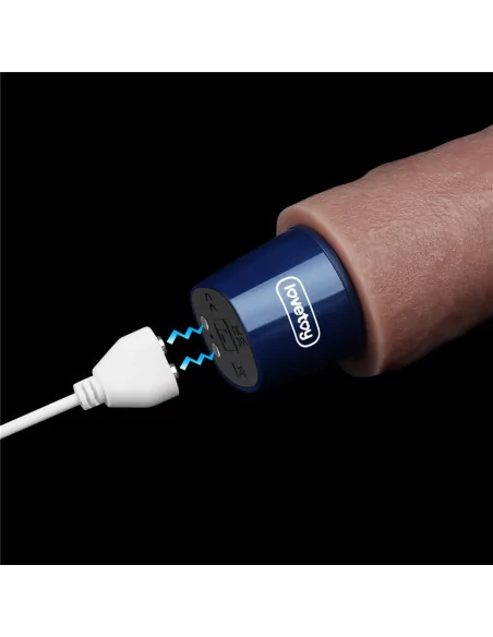 9" REAL SOFTEE Rechargeable Silicone Vibrátor Realisztikus vibrátorok Lovetoy