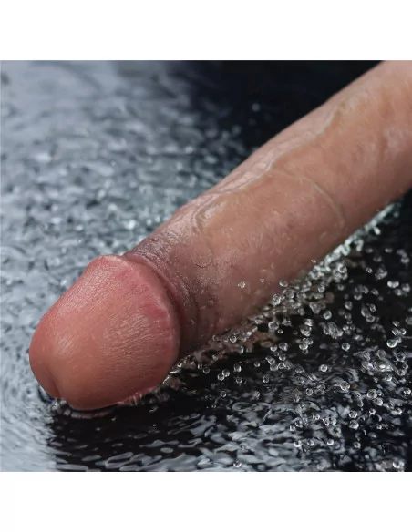 9" REAL SOFTEE Rechargeable Silicone Vibrátor Realisztikus vibrátorok Lovetoy