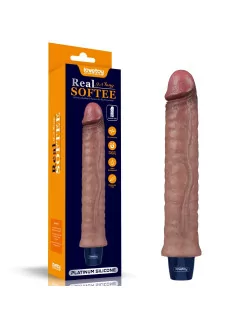 9.5" REAL SOFTEE Rechargeable Silicone Vibrátor Realisztikus vibrátorok Lovetoy