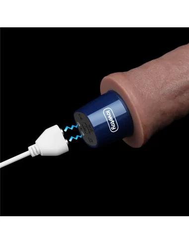 9.5" REAL SOFTEE Rechargeable Silicone Vibrátor Realisztikus vibrátorok Lovetoy