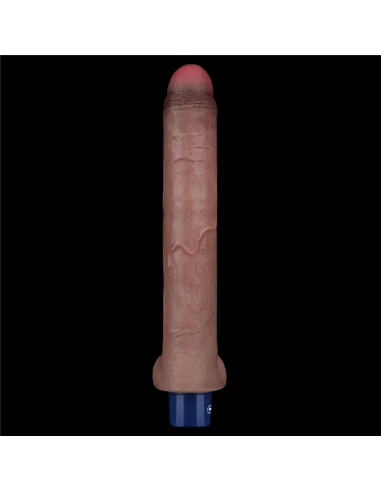 10.5" REAL SOFTEE Rechargeable Silicone Vibrátor Realisztikus vibrátorok Lovetoy