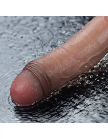 10.5" REAL SOFTEE Rechargeable Silicone Vibrátor Realisztikus vibrátorok Lovetoy