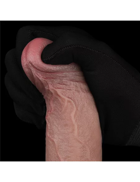 11" REAL SOFTEE Rechargeable Silicone Vibrátor Realisztikus vibrátorok Lovetoy