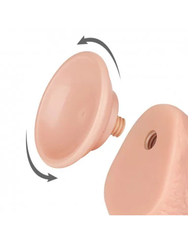 7.5'' Sliding Skin Dual Layer Dildó 2 Dongok - Dildók Lovetoy