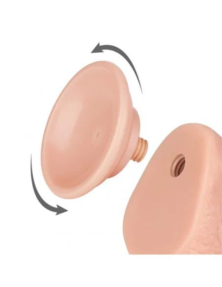 7.5'' Sliding Skin Dual Layer Dildó 2 Dongok - Dildók Lovetoy