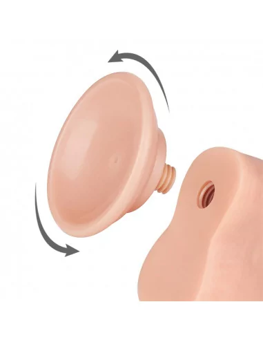 8'' Sliding Skin Dual Layer Dildó Dongok - Dildók Lovetoy