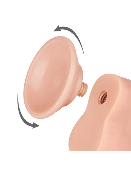 8'' Sliding Skin Dual Layer Dildó Dongok - Dildók Lovetoy