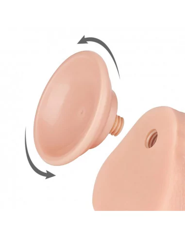 8.5'' Sliding Skin Dual Layer Dildó Dongok - Dildók Lovetoy