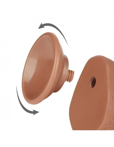 7.5'' Sliding Skin Dual Layer Dildó Dongok - Dildók Lovetoy