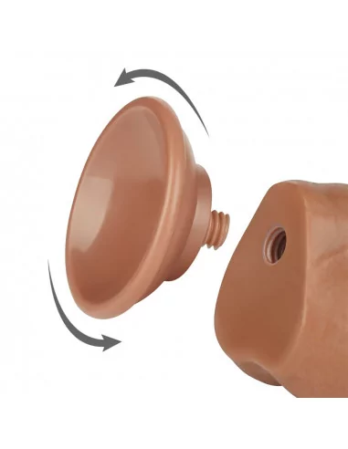 7.5'' Sliding Skin Dual Layer Dildó 2 Dongok - Dildók Lovetoy