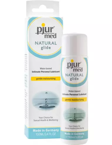 pjur® med NATURAL glide - Vízbázisú Síkosító 100 ml Vízbázisú síkosítók pjur