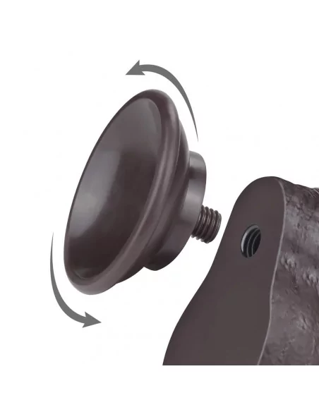 7'' Sliding Skin Dual Layer Dong Black Dildó Dongok - Dildók Lovetoy