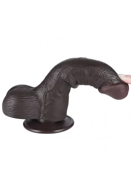 7.5'' Sliding Skin Dual Layer Dong Black III Dildó Dongok - Dildók Lovetoy 7.5'' Sliding Skin Dual Layer Dong Black III Dildó Dongok - Dildók Lovetoy