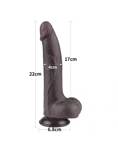 8.5'' Sliding Skin Dual Layer Dong Black I Dildó Dongok - Dildók Lovetoy 8.5'' Sliding Skin Dual Layer Dong Black I Dildó Dongok - Dildók Lovetoy