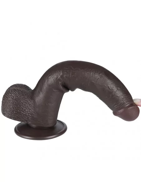9'' Sliding Skin Dual Layer Dong Black Dildó Dongok - Dildók Lovetoy 9'' Sliding Skin Dual Layer Dong Black Dildó Dongok - Dildók Lovetoy