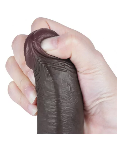 9'' Sliding Skin Dual Layer Dong Black Dildó Dongok - Dildók Lovetoy 9'' Sliding Skin Dual Layer Dong Black Dildó Dongok - Dildók Lovetoy