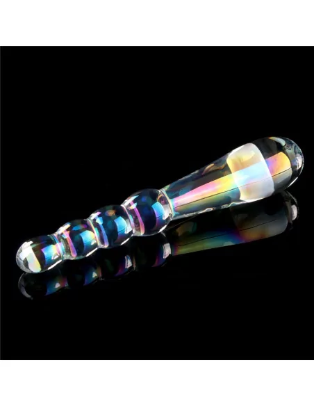 Twilight Gleam Glass Dildo- Rising Ripples Fenékdugó Fenékdugók Lovetoy