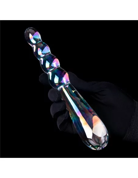 Twilight Gleam Glass Dildo- Rising Ripples Fenékdugó Fenékdugók Lovetoy