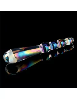 Twilight Gleam Glass Dildo- Rising Ripples Fenékdugó Fenékdugók Lovetoy 2