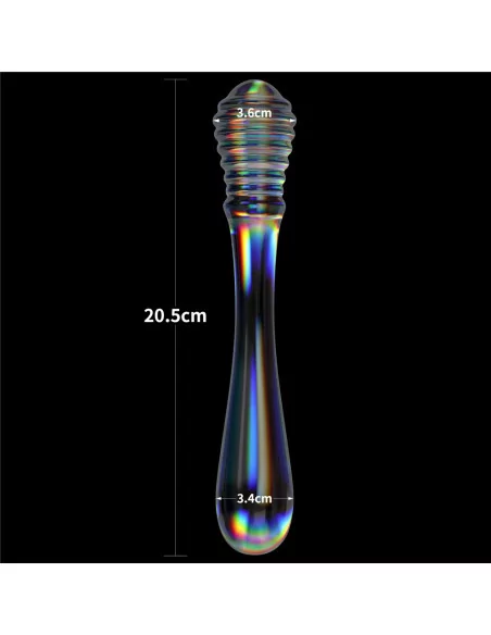 Twilight Gleam Glass - Twin Pleasures Dildó Dongok - Dildók Lovetoy