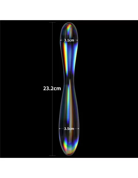 Twilight Gleam Glass - Double Delight Dildó Dongok - Dildók Lovetoy