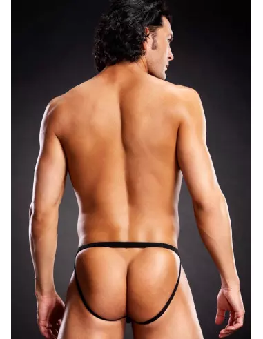 Microfiber Tanga Fém Gyűrűkkel S/M Férfi ruházat Blue Line